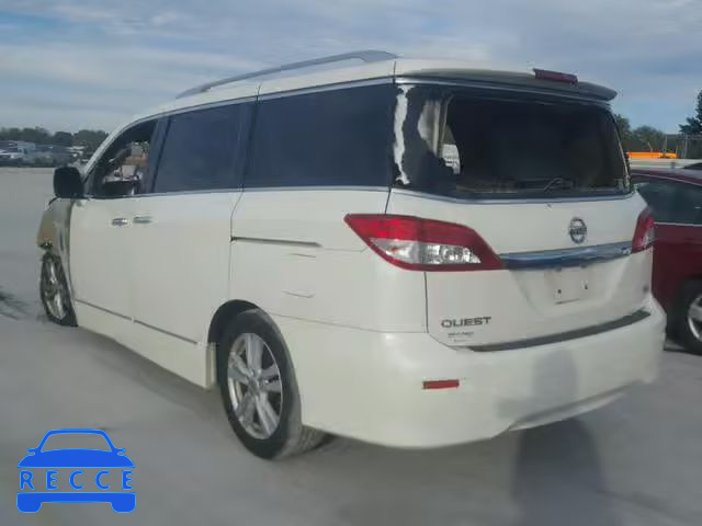 2014 NISSAN QUEST S JN8AE2KPXE9106958 зображення 2