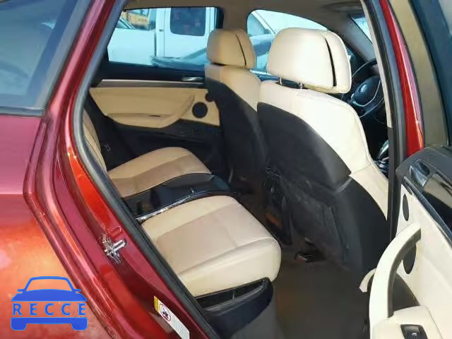 2008 BMW X6 XDRIVE3 5UXFG43558L221185 image 5