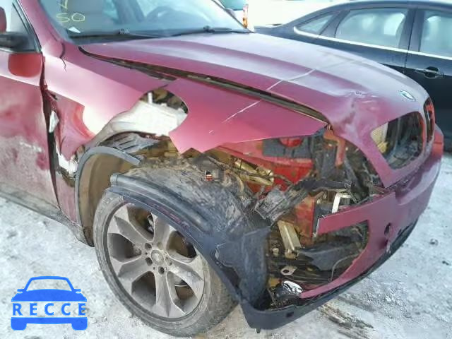 2008 BMW X6 XDRIVE3 5UXFG43558L221185 image 8