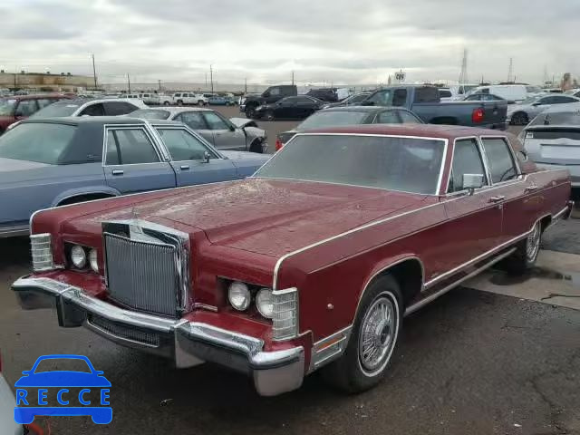 1979 LINCOLN CONTINENTL 9Y82S701423 Bild 1