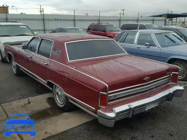 1979 LINCOLN CONTINENTL 9Y82S701423 Bild 2