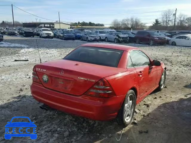 2001 MERCEDES-BENZ SLK 230 KO WDBKK49F61F174136 зображення 3