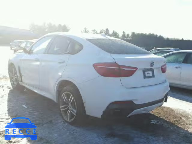 2015 BMW X6 XDRIVE3 5UXKU2C50F0N77876 image 2