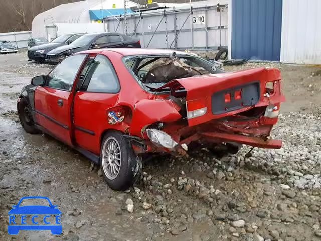 1996 HONDA CIVIC HX 1HGEJ7227TL078337 image 2