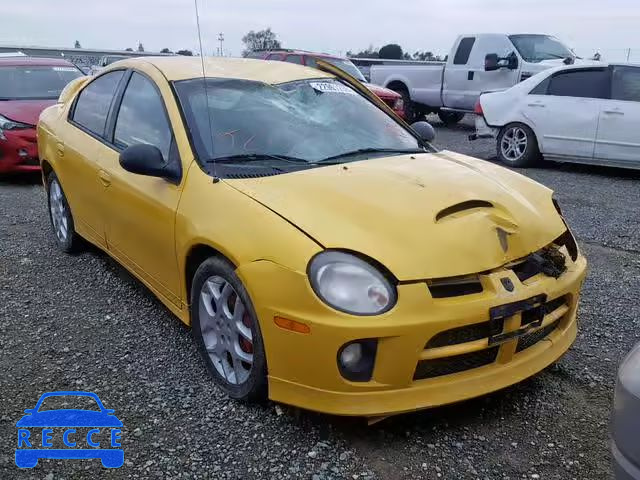 2003 DODGE NEON SRT-4 1B3ES66S13D195021 Bild 0