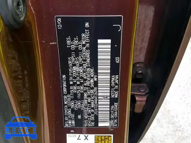 2006 TOYOTA XB JTLKT324464126398 Bild 9