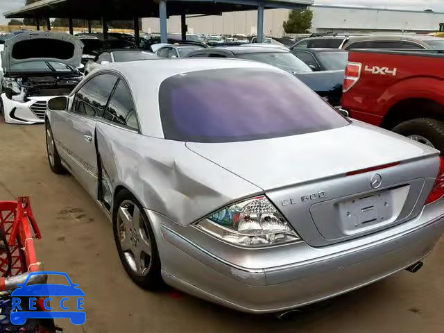 2001 MERCEDES-BENZ CL 600 WDBPJ78J81A014384 image 2