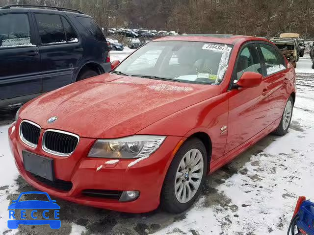 2009 BMW 3 SERIES WBAPK53549A511132 image 1