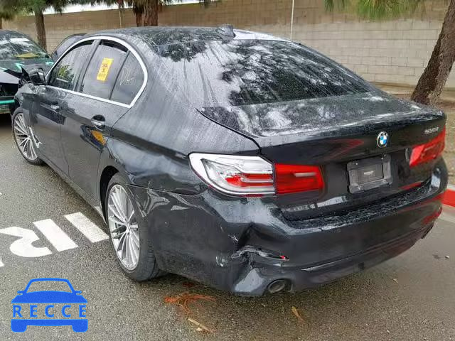 2018 BMW 530 I WBAJA5C52JWA35708 image 2
