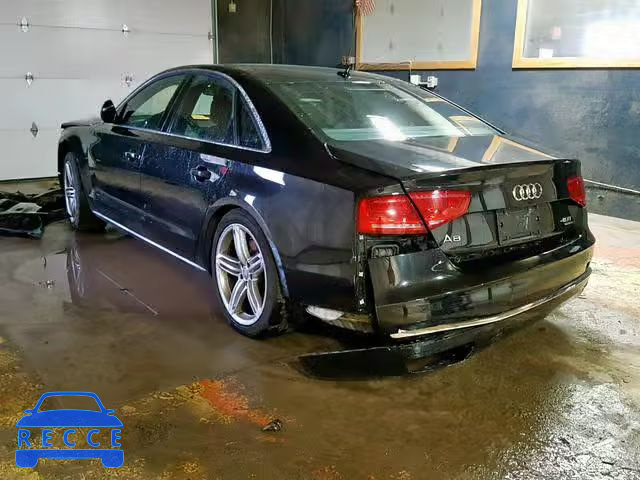 2013 AUDI A8 QUATTRO WAUA2AFD8DN019447 image 2