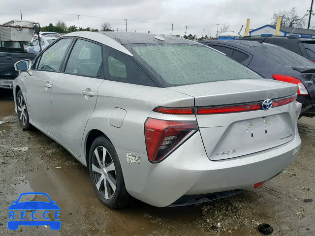 2017 TOYOTA MIRAI JTDBVRBD4HA003679 image 2