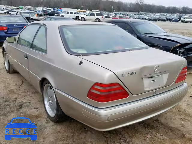 1999 MERCEDES-BENZ CL 500 WDBGA70GXXA426525 зображення 2