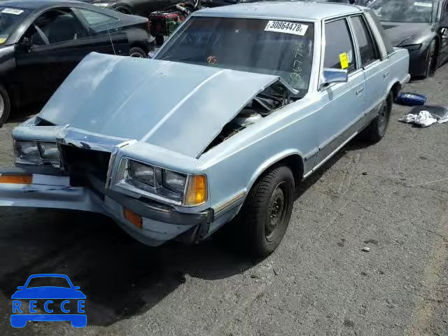 1988 CHRYSLER LEBARON 1C3BC56K5JF100586 image 1