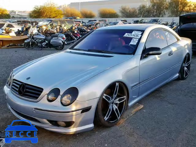 2002 MERCEDES-BENZ CL 55 AMG WDBPJ73J42A023916 image 1