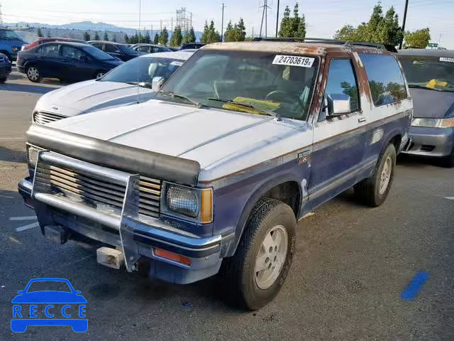 1989 CHEVROLET BLAZER S10 1GNCT18Z6K8107949 image 1