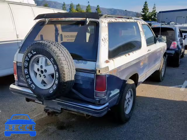 1989 CHEVROLET BLAZER S10 1GNCT18Z6K8107949 Bild 3