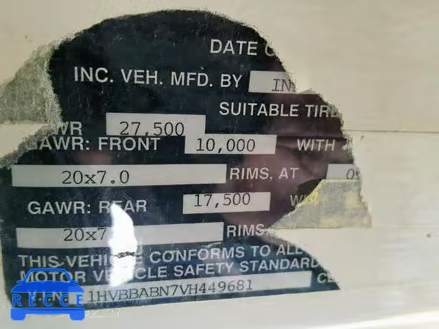 1997 INTERNATIONAL 3000 3800 1HVBBABN7VH449681 image 9