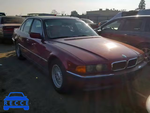 1998 BMW 740 I AUTO WBAGF8325WDL49811 Bild 0
