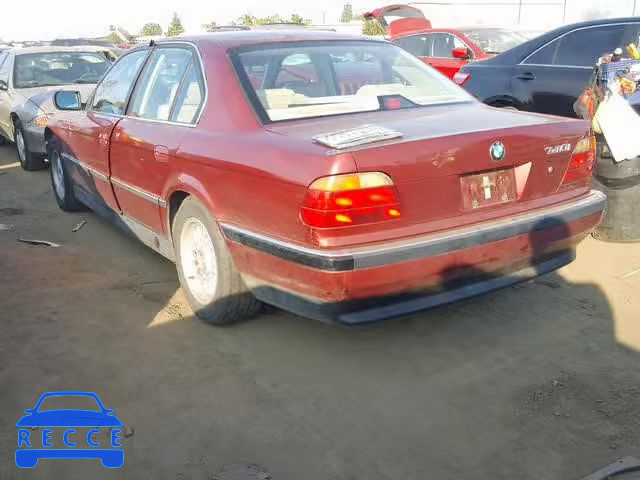 1998 BMW 740 I AUTO WBAGF8325WDL49811 image 2