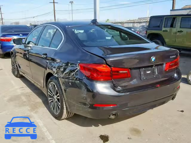 2018 BMW 530 I WBAJA5C57JWA37521 image 2
