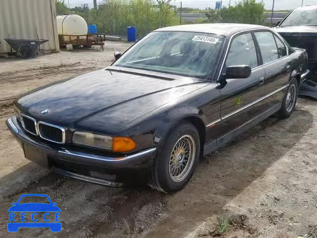 1998 BMW 740 I AUTO WBAGF8322WDL55968 Bild 1