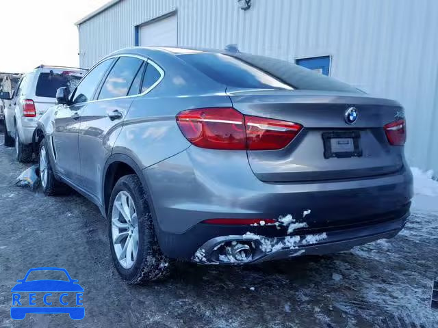 2015 BMW X6 XDRIVE3 5UXKU2C51F0N76770 image 2