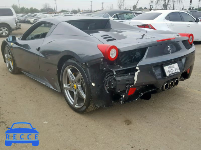 2015 FERRARI 458 SPIDER ZFF68NHAXF0203811 image 2