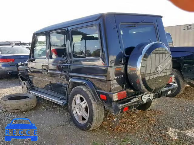 2003 MERCEDES-BENZ G 500 WDCYR49E63X138453 image 2