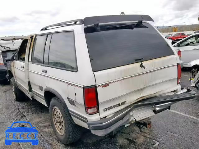 1993 CHEVROLET BLAZER S10 1GNDT13W7P2120754 image 2