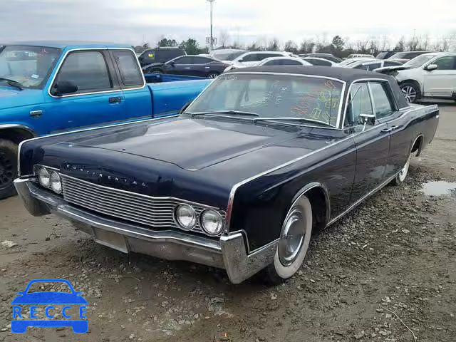 1967 LINCOLN CONTINENTL 7Y82G834051 image 1