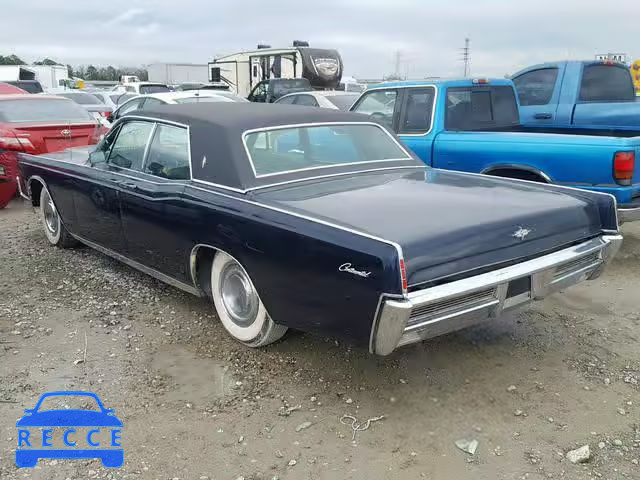 1967 LINCOLN CONTINENTL 7Y82G834051 image 2
