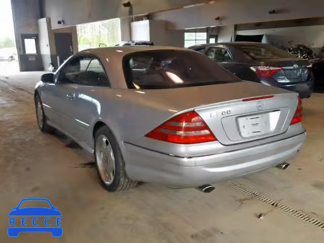 2001 MERCEDES-BENZ CL 600 WDBPJ78J31A012526 image 2