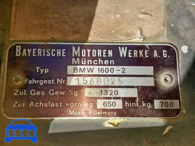 1969 BMW 1600 1568025 image 9