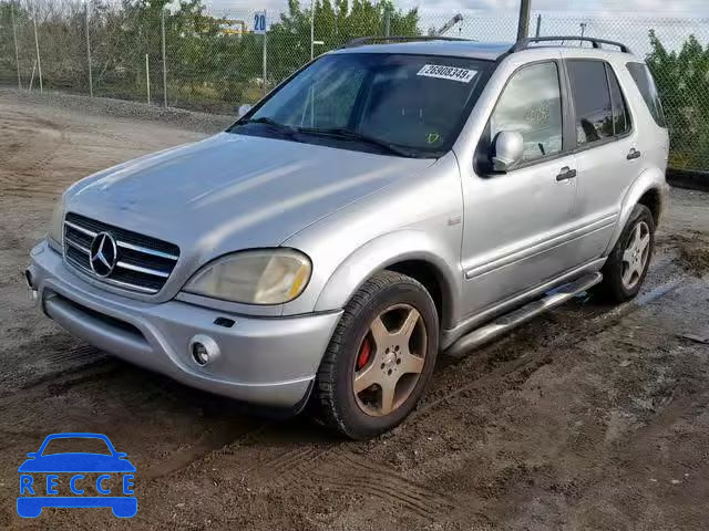 2000 MERCEDES-BENZ ML 55 4JGAB74E7YA181435 image 1