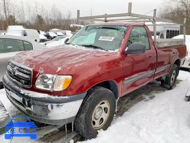 2001 TOYOTA TUNDRA SR5 5TBKT44131S132509 image 3