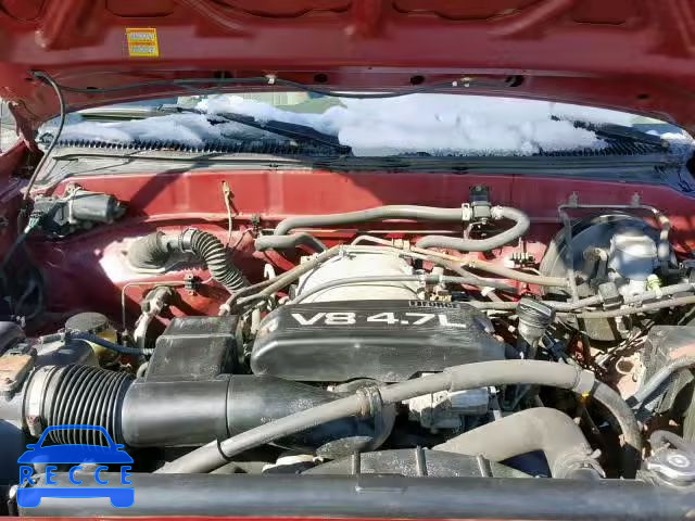 2001 TOYOTA TUNDRA SR5 5TBKT44131S132509 image 6