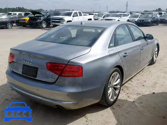2012 AUDI A8 QUATTRO WAUAVAFD5CN006564 зображення 3