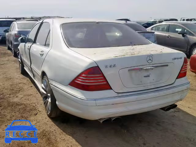 2005 MERCEDES-BENZ S 55 AMG WDBNG74J15A443240 image 2