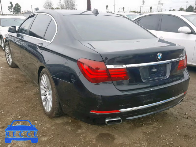 2013 BMW 740 LI WBAYE4C54DDW22695 зображення 2