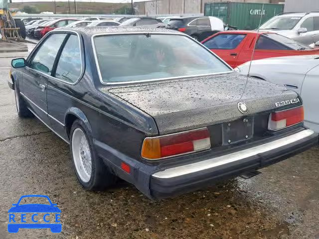 1987 BMW 635 CSI WBAEC7407H0608154 зображення 2