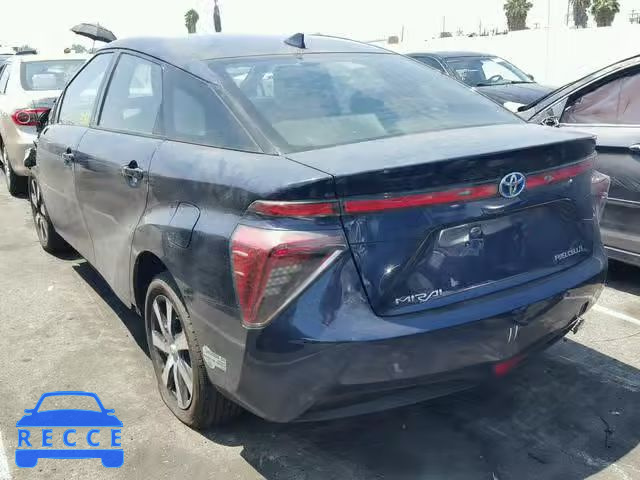 2016 TOYOTA MIRAI JTDBVRBD8GA000377 зображення 2