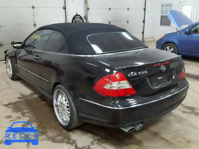 2009 MERCEDES-BENZ CLK 550 WDBTK72F89T102335 зображення 2