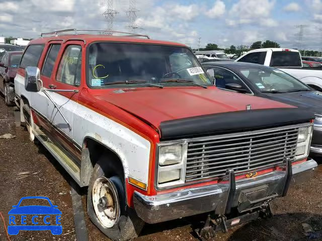 1987 CHEVROLET SUBURBAN V 1GNGV26J1HF155863 image 0