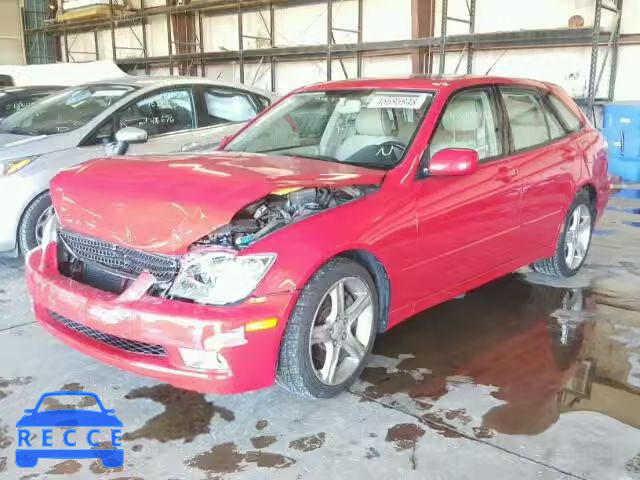 2002 LEXUS IS 300 SPO JTHED192320038537 image 1