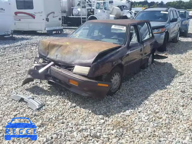 1993 DODGE SHADOW 1B3XP28D3PN587953 зображення 1