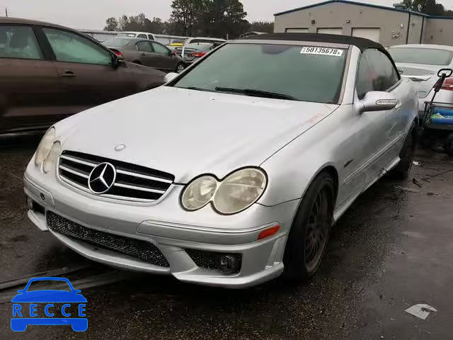 2008 MERCEDES-BENZ CLK 63 AMG WDBTK77G88T084788 зображення 1