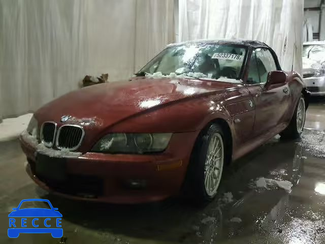 2002 BMW Z3 3.0 4USCN53442LL51063 image 1