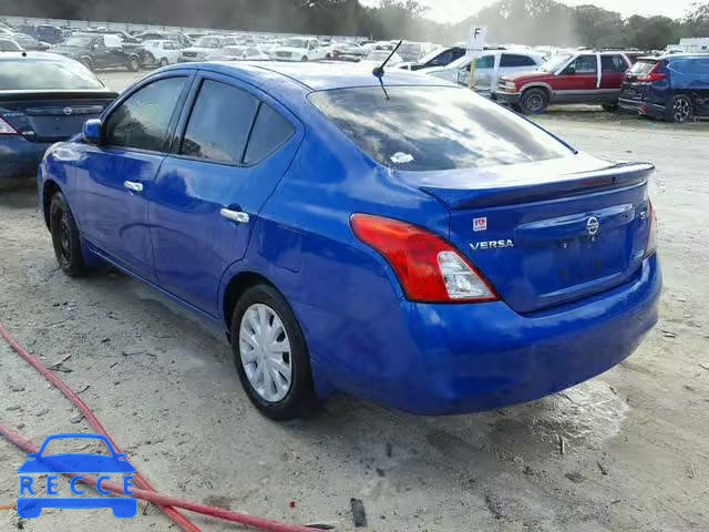 2014 NISSAN VERSA SV 3N1CN7AP1EL807675 image 2