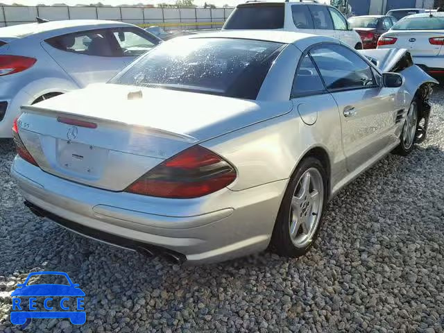 2004 MERCEDES-BENZ SL 55 AMG WDBSK74F44F075134 зображення 3