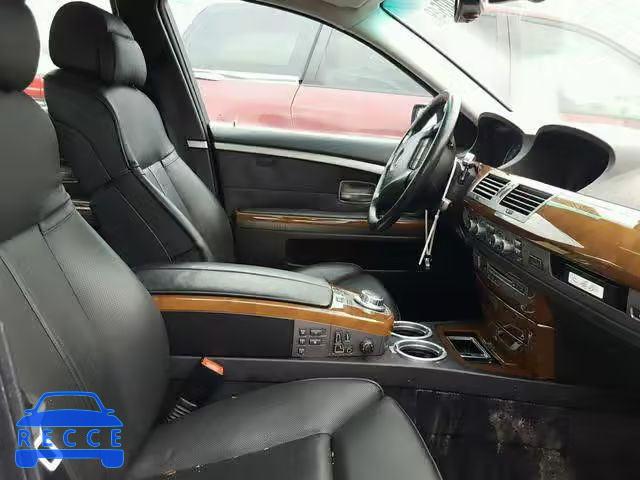 2007 BMW 750 I WBAHL83537DT09350 image 4